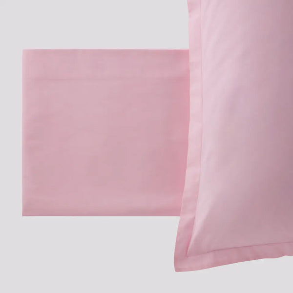 Completo Letto in madapolam Paint Rosa Antico