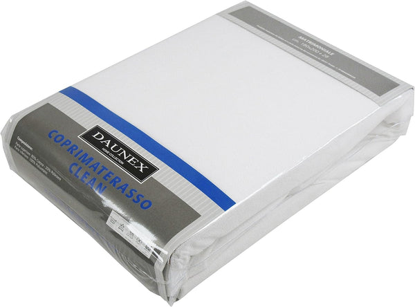 Daunex Clean Coprimaterasso, Cotone, Bianco, Matrimoniale, King