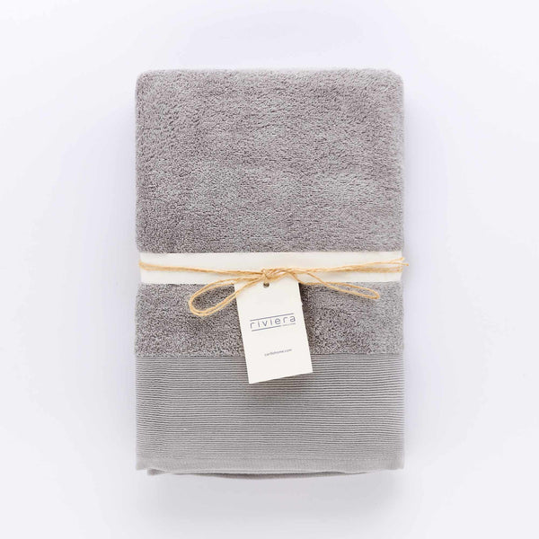 Telo Bagno Spugna Glamour Grigio Chiaro