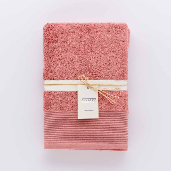 Telo Bagno Spugna Glamour Rosa
