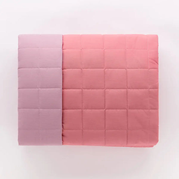 Trapuntino Double In Cotone Paint Matrimoniale Rosa