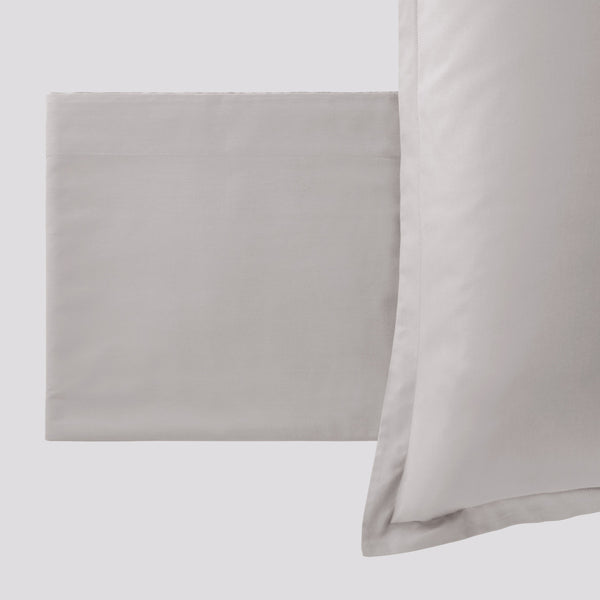 Completo Letto in madapolam Paint Grigio Perla