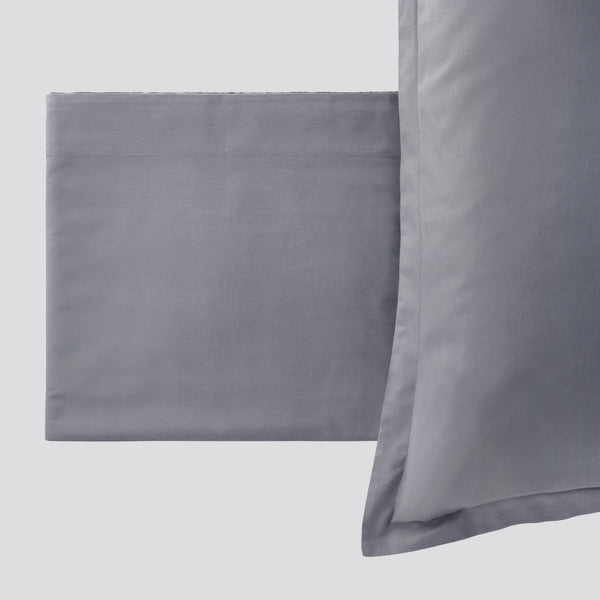 Completo Letto in madapolam Paint Grigio