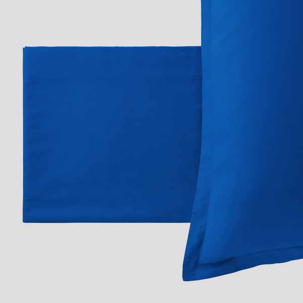 Completo Letto in madapolam Paint Blue