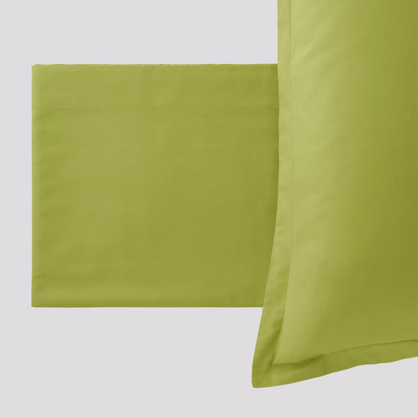 Completo Letto in madapolam Paint Verde