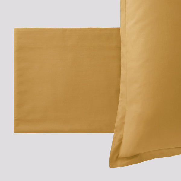 Completo Letto in madapolam Paint Giallo