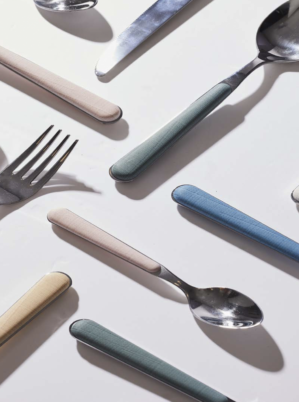 MAISON SUCREE’ SET POSATE IN ACCIAIO INOX ESSENZIALE