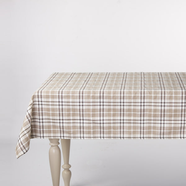 Tovaglia Madras Scozzese Grigio